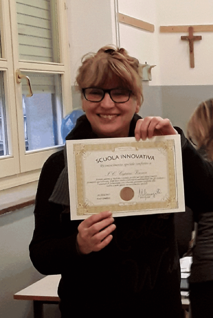 Filomena Pellegrino, animatrice digitale con il Diploma di Scuola innovativa