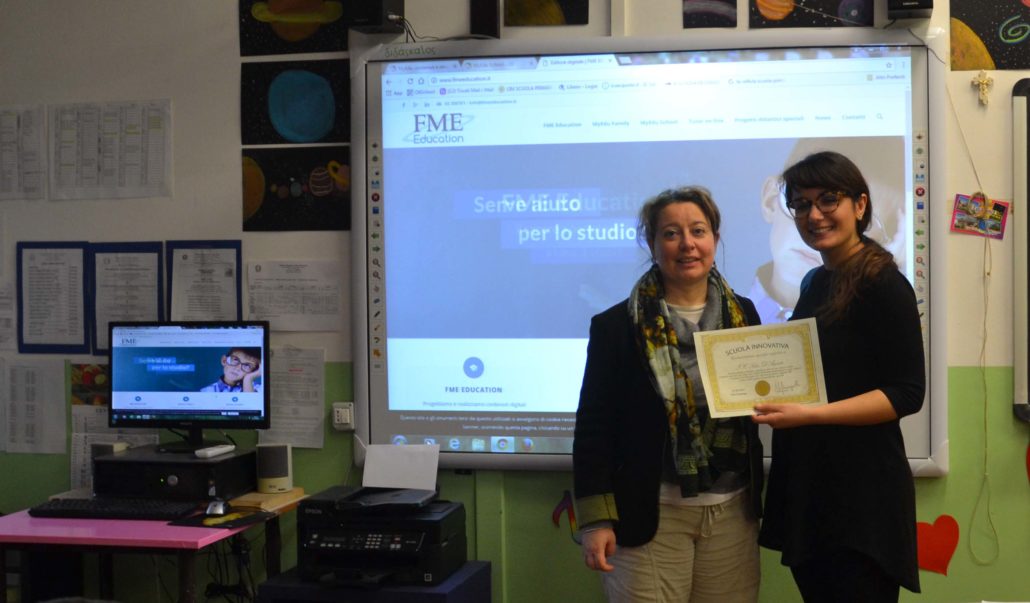 Consegna diploma di Scuola Innovaiva