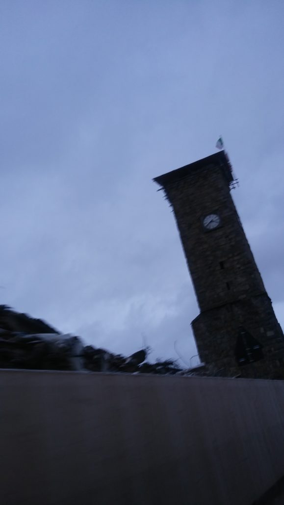 Amatrice: uno scatto rubato alla torre dell'orologio fermo all'ora del terremoto