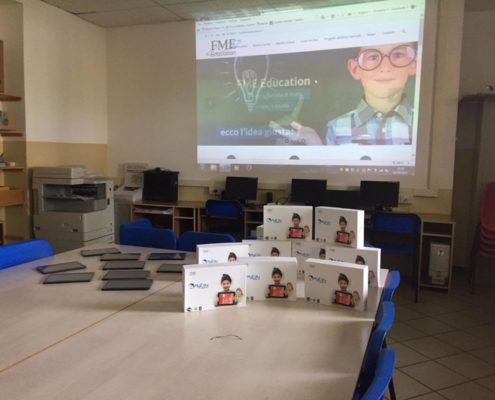 A scuola con il tablet e i contenuti di FME Education
